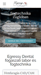 Mobile Screenshot of dentallab.hu