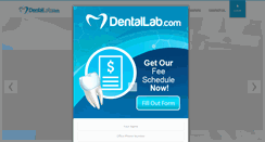 Desktop Screenshot of dentallab.com